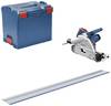Bosch Professional GKT 55 GCE + FSN 1400 Plunge saw Cutting depth (max.) (90°) 57 mm incl. case 1400 W