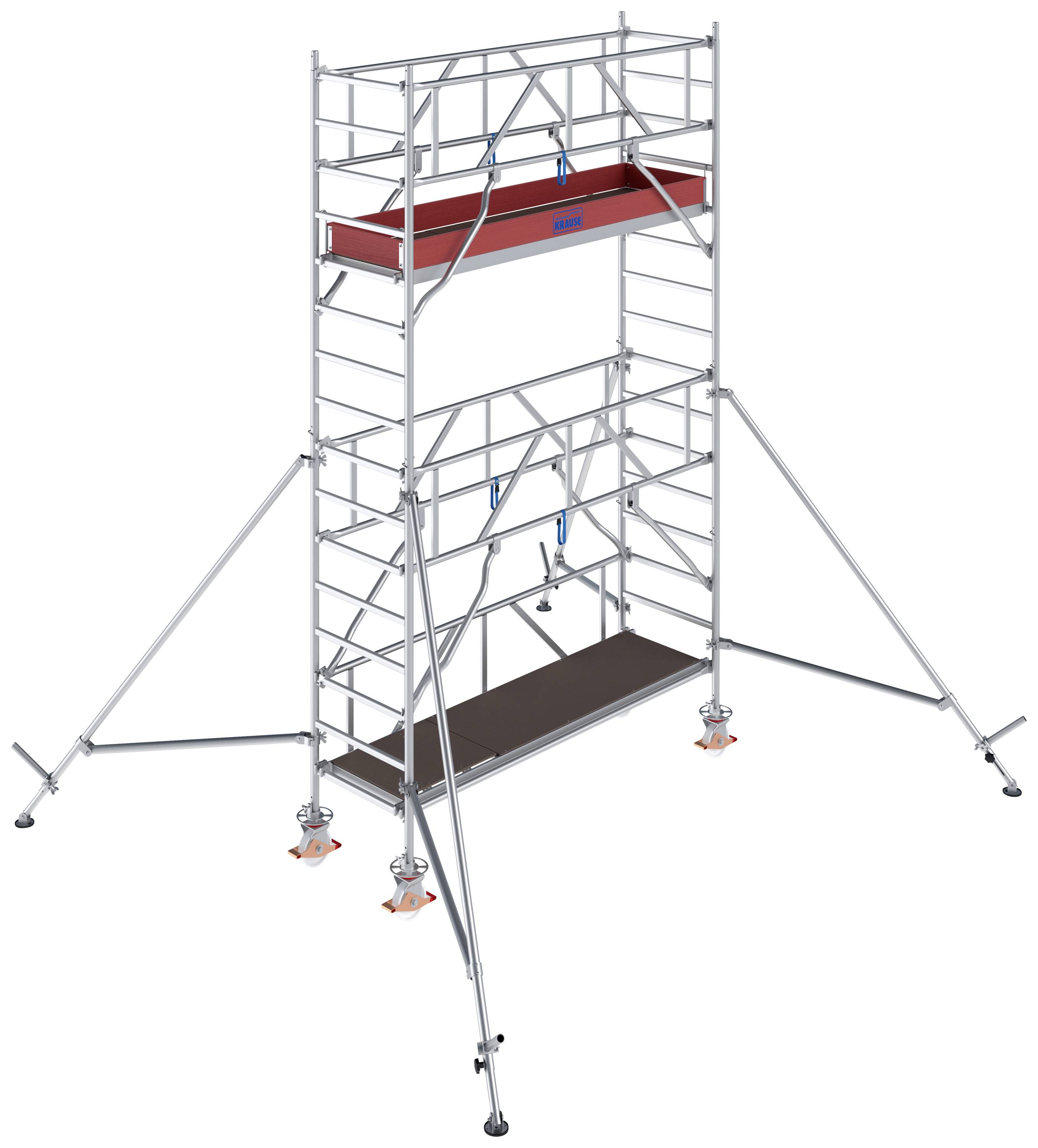 Krause 777027 FahrGerüst Aluminium Mobile scaffold Mobile Operating ...