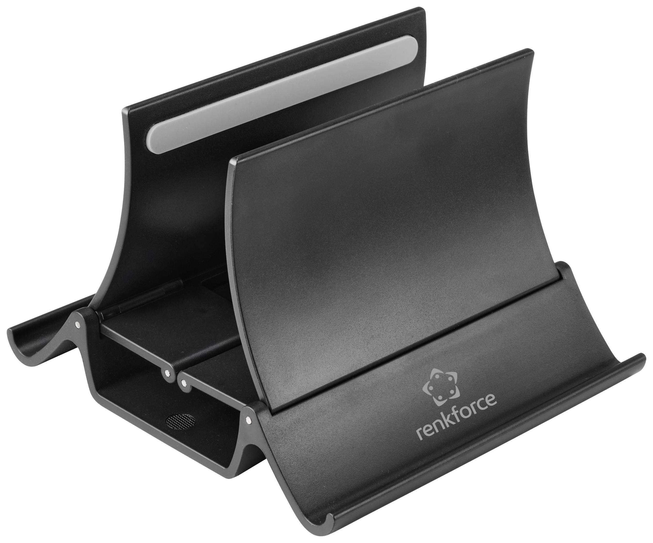 Image of Renkforce RF-LTS-120 Laptop stand - Vertical 3-in-1 laptop, tablet and mobile phone stands