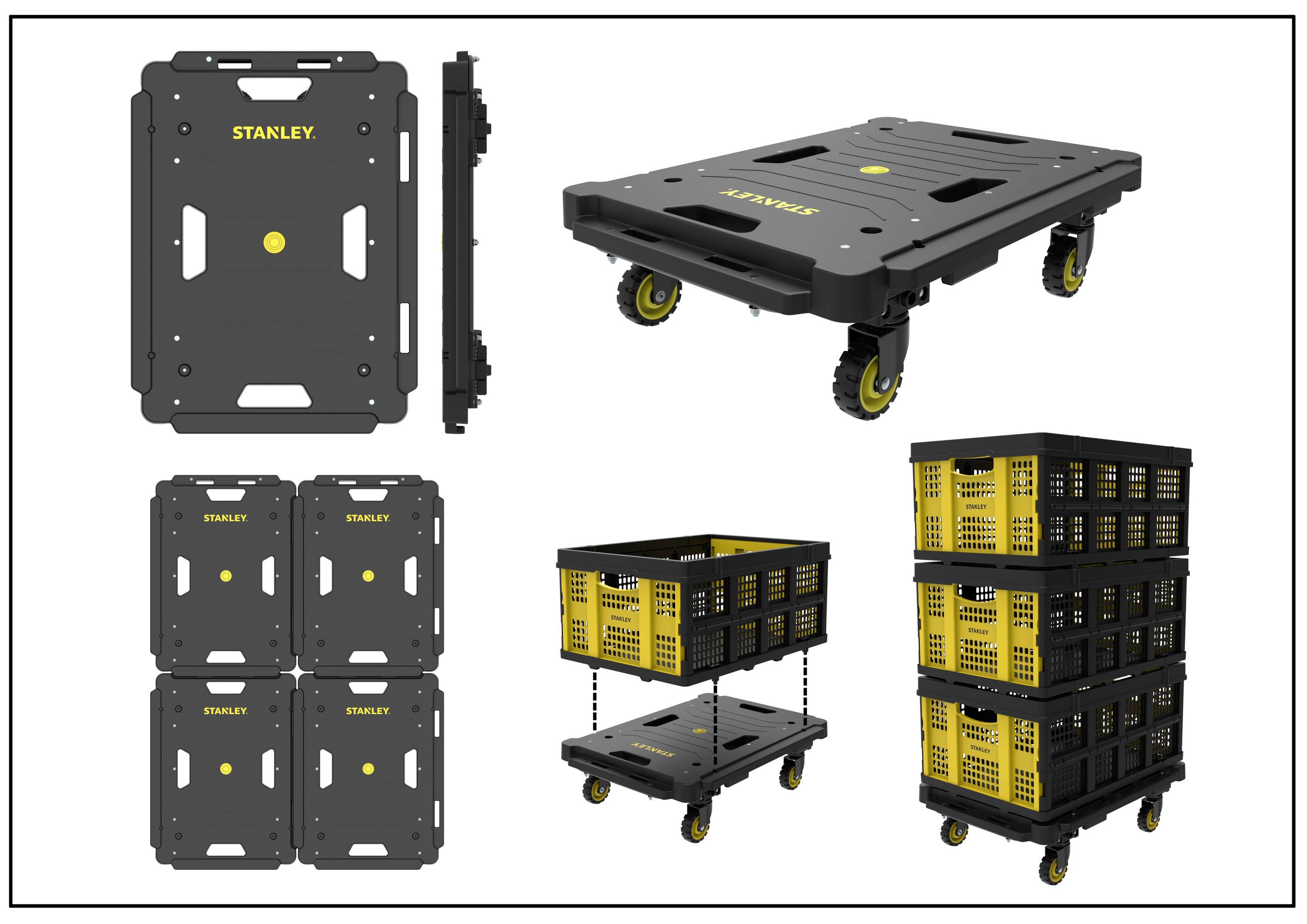 Buy STANLEY Platform Cart 137 kg SXWTD-PC531 Flatbed trolley
