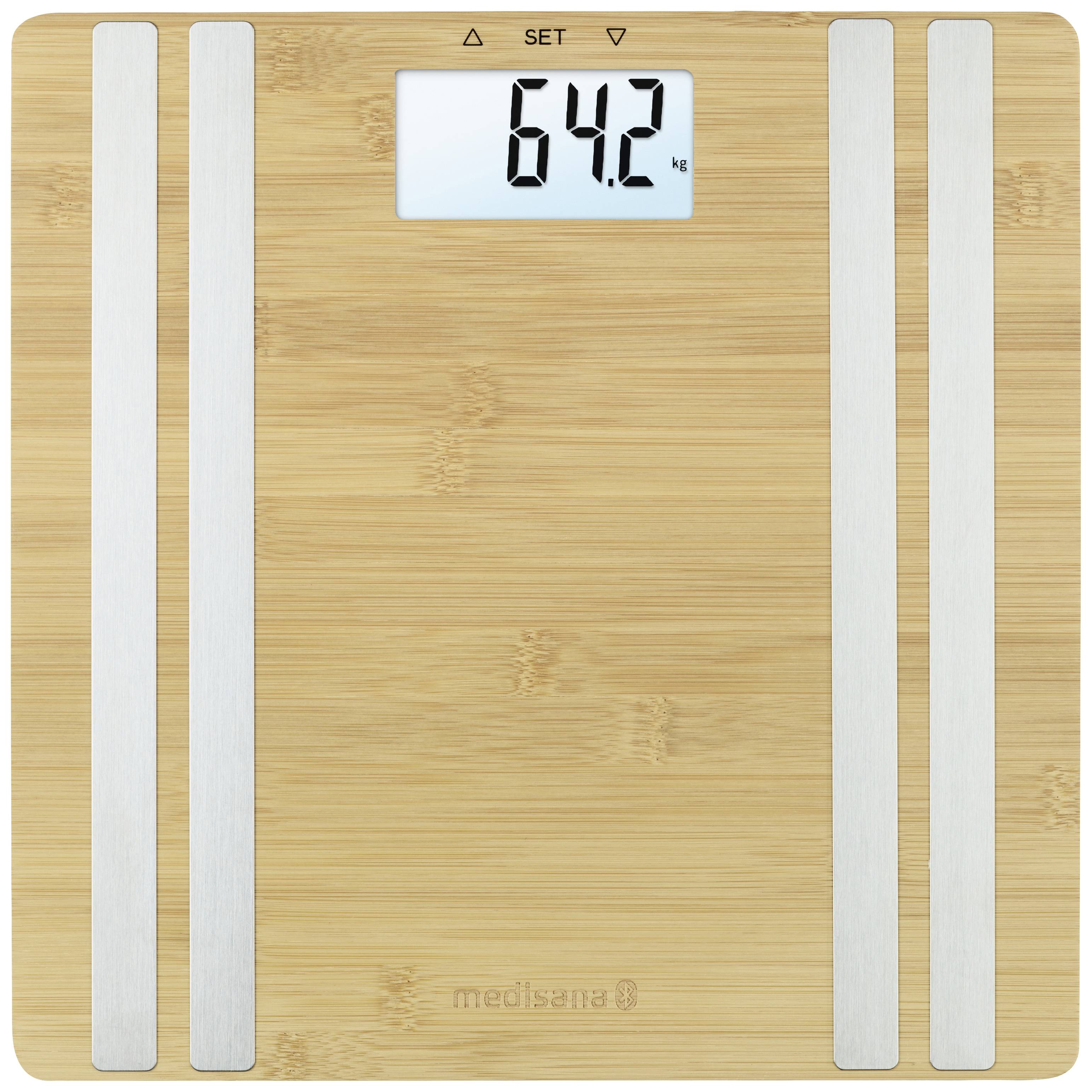 Grundig Premium PS 4110 Digital Personal Scales Bamboo Wood 