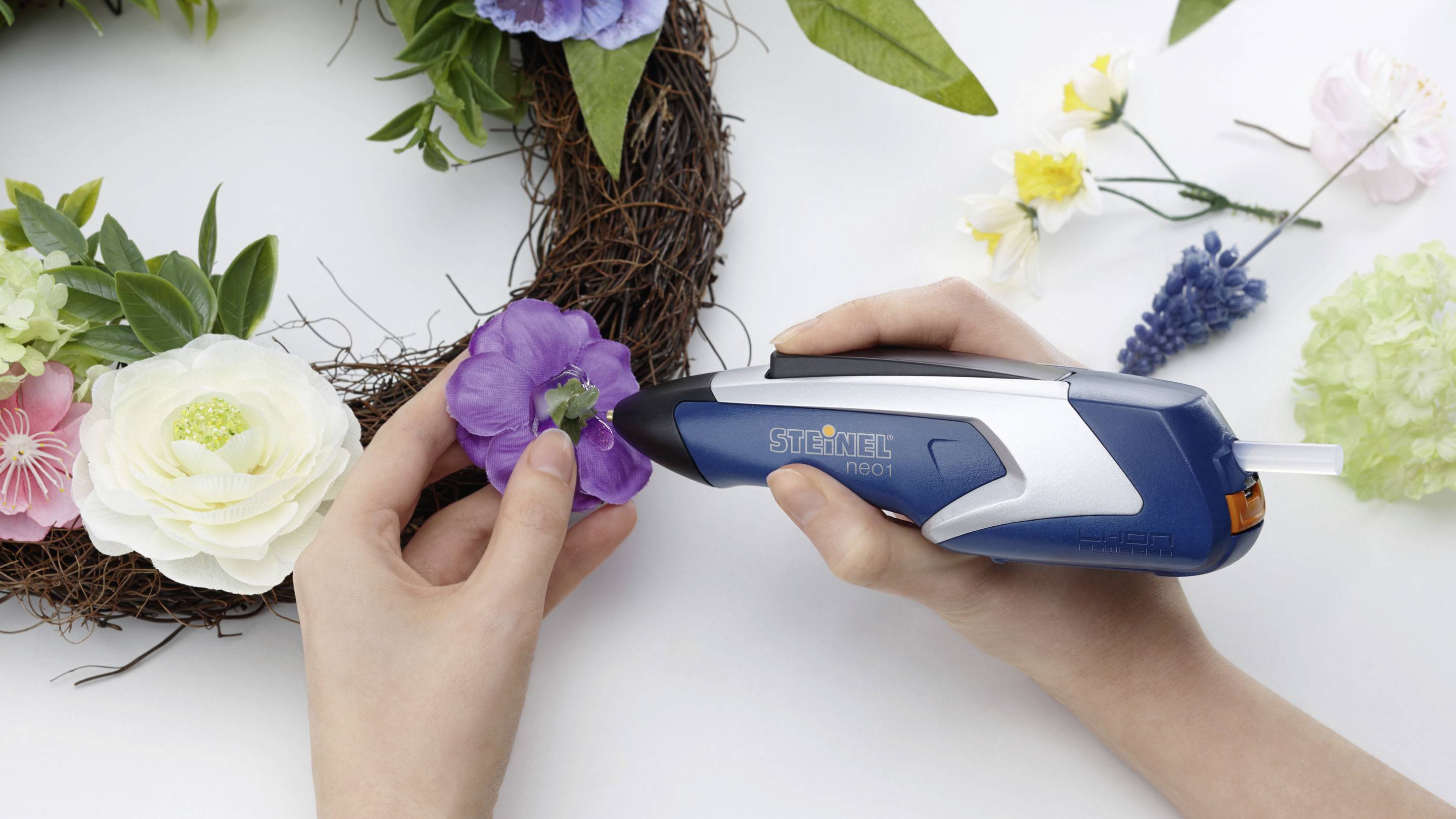 Steinel NEO1 RAPTURE ROSE EDITION Cordless glue gun incl. rechargeables 7 mm 3.6 V 1 pc(s)-2