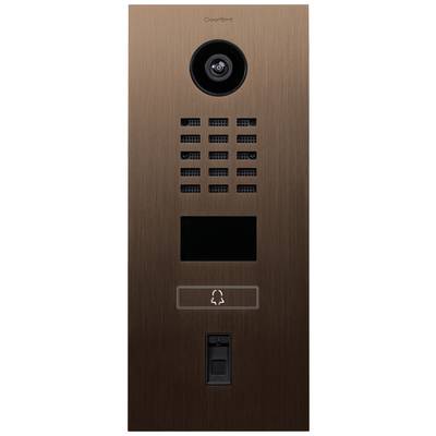   DoorBird  D2101FV Fingerprint 50    IP video door intercom  LAN  Outdoor panel    V2A stainless steel (brushed), Bronz