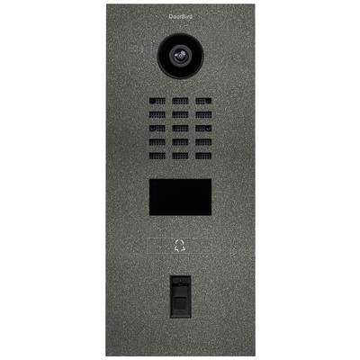   DoorBird  D2101FV Fingerprint 50    IP video door intercom  LAN  Outdoor panel    Stainless steel, Iron mica (semi-glo
