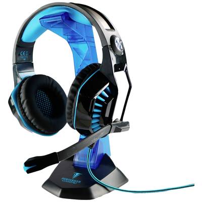 Berserker Gaming FREYR Gaming  Over-ear headset Corded (1075100) 7.1 Surround Black Microphone noise cancelling Volume c