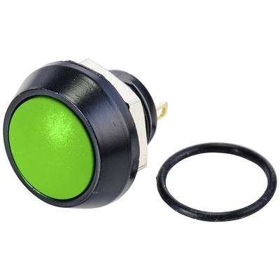 TRU COMPONENTS TC-10091004 GQ12B-10/J/G/A Pushbutton 48 V DC 2 A 1 x Off/(On) momentary IP65 1 pc(s)
