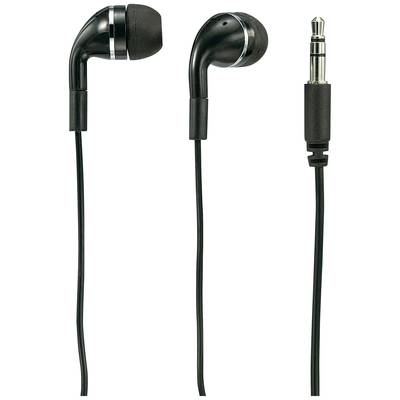 Buy Renkforce In-ear headphones Corded (1075100) Black Conrad