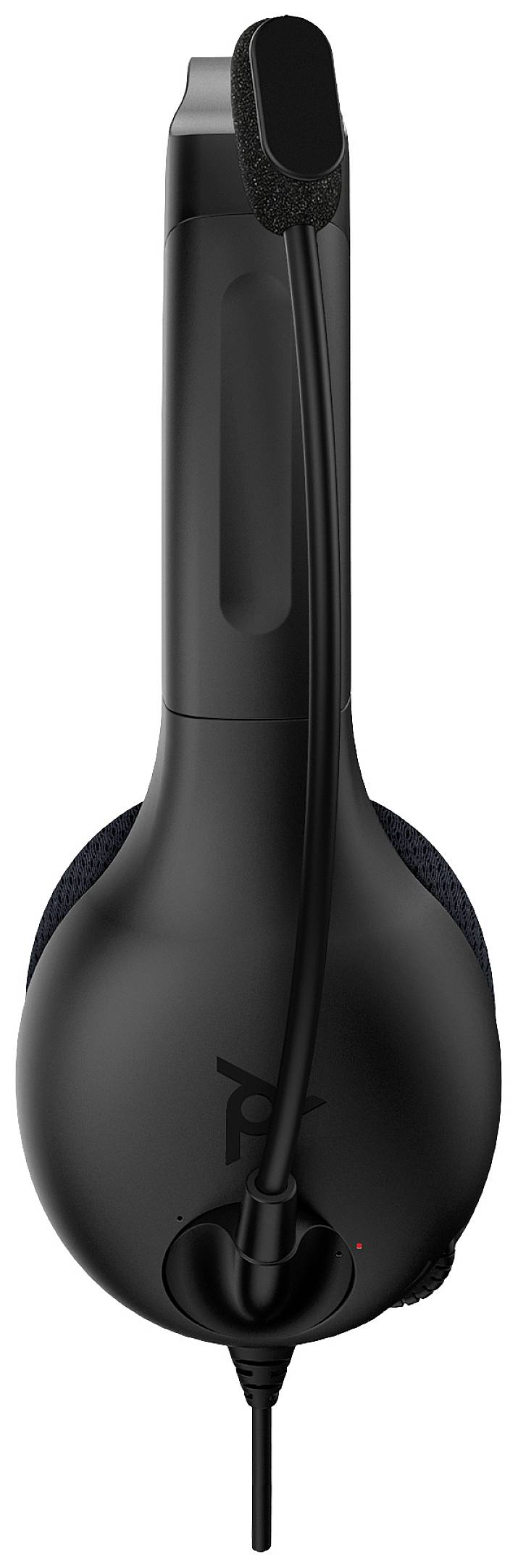 PDP 048-136-EU On-ear headset Corded (1075100) Mono Black Microphone noise cancelling, Noise cancelling Microphone mute -2