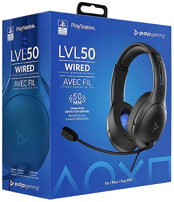 PDP 051-099-EU-BK Over-ear headset Corded (1075100) Stereo Black Microphone noise cancelling, Noise cancelling Microphon-6