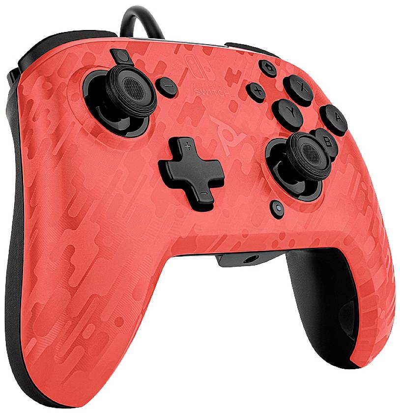 PDP 500-134-EU-CM04 Nintendo Switch Camouflage red-2