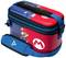 A red and blue tote bag with a 'Mario' design and shoulder strap, suitable for gaming accessories or portable consoles.