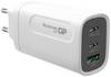 GP USB charger 65 W 1x USB-A, 2x USB-C® Power Delivery White Indoors