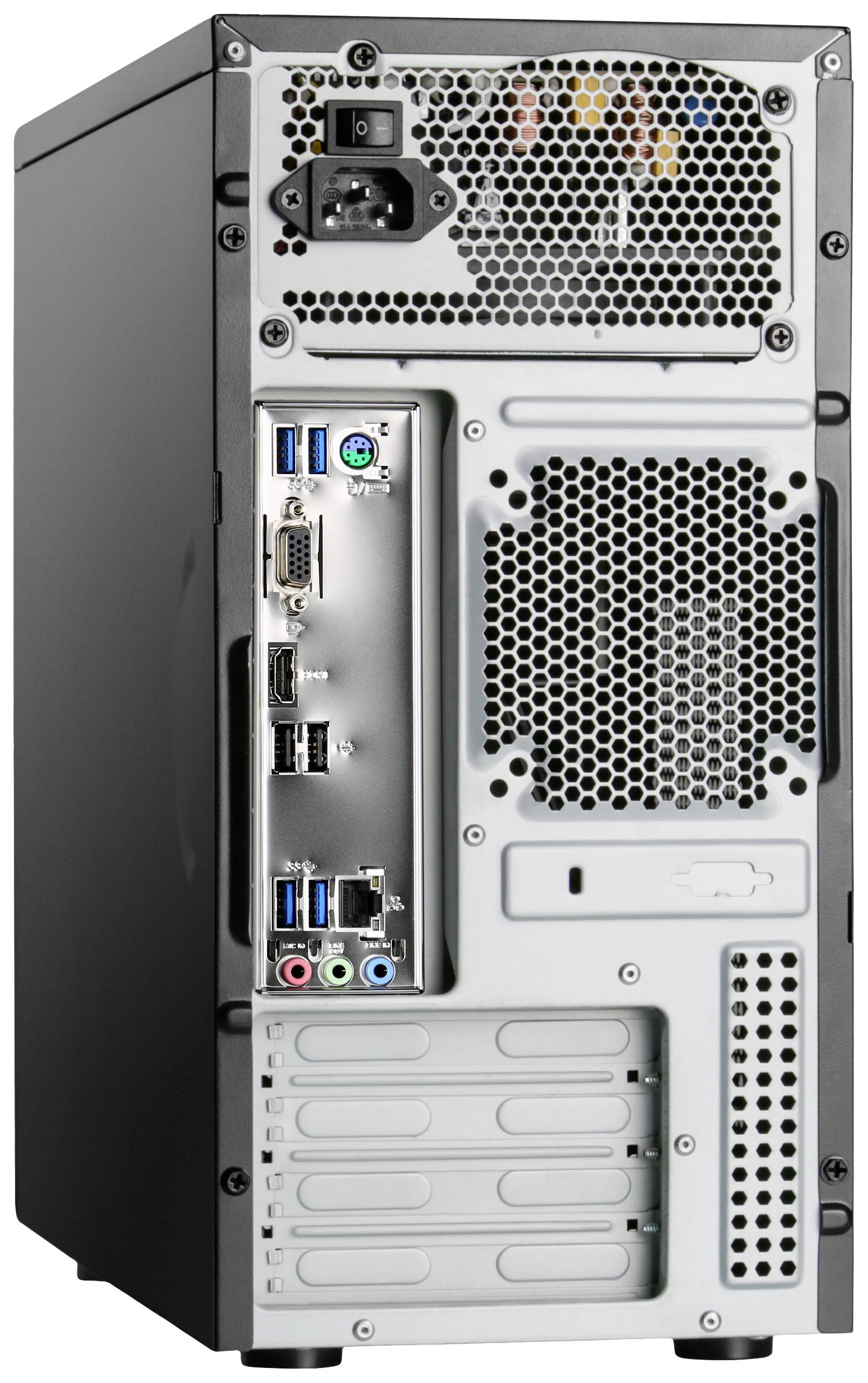 CSL Computer Desktop PC Sprint N50140 AMD Ryzen 5 Pro 4650G 16 GB RAM 500 GB SSD AMD Win 11 Home 83464-2