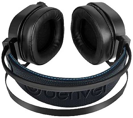 Denver GHS-131 Over-ear headset Corded (1075100) Stereo Black Gaming-1
