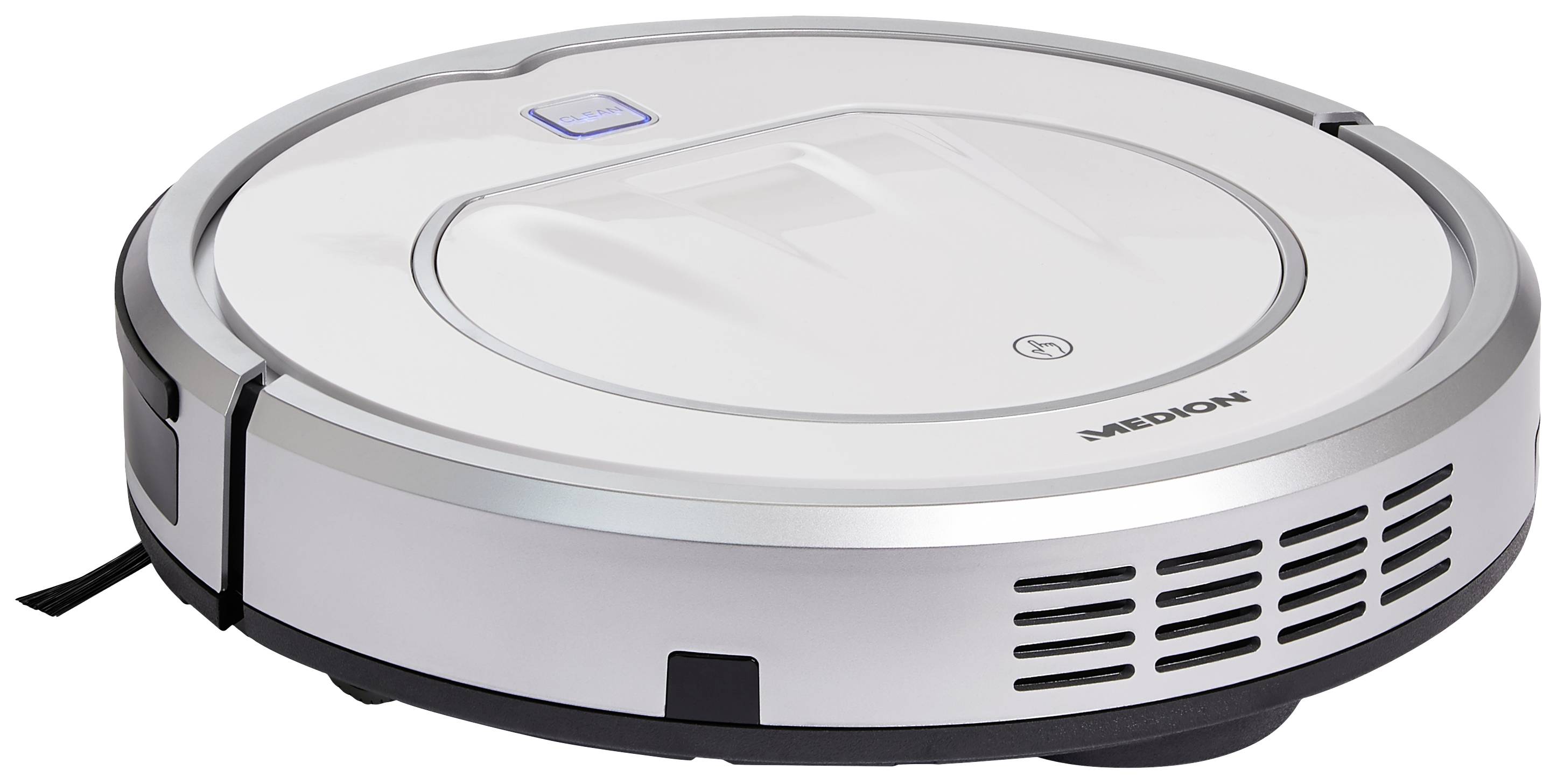 Medion MD 19100 Robotic vac Silver Remotely controlled, Programmable start time-5