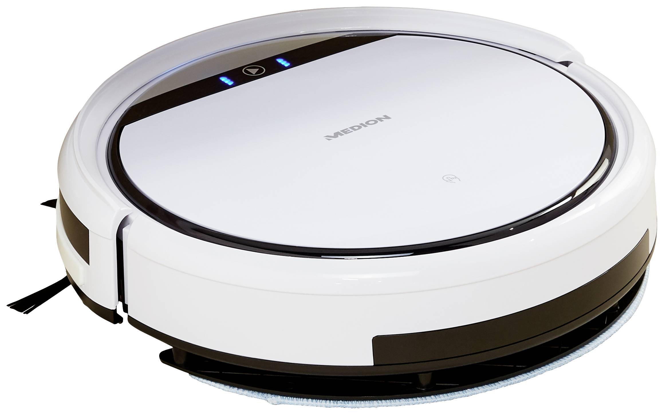 Medion MD 19510 Robotic vac White, Black 1 virtual wall, Programmable start time-15