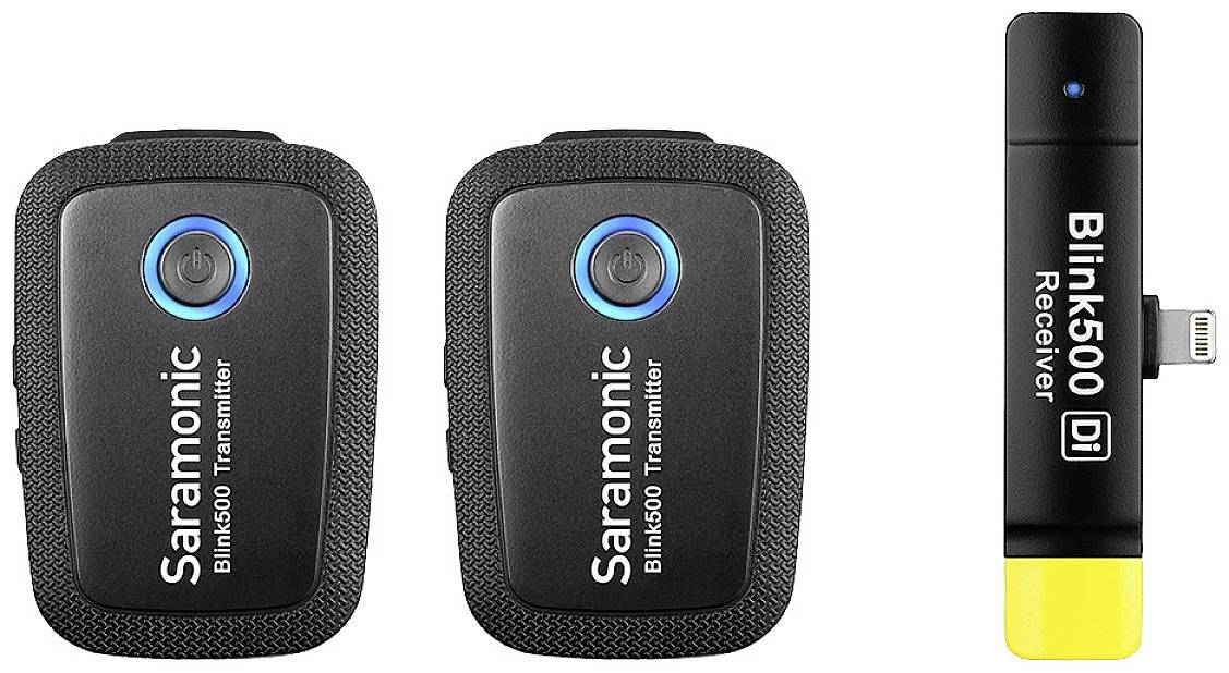 Saramonic Blink 500 B4 Clip Wireless microphone set Transfer type (details):Radio Radio-1