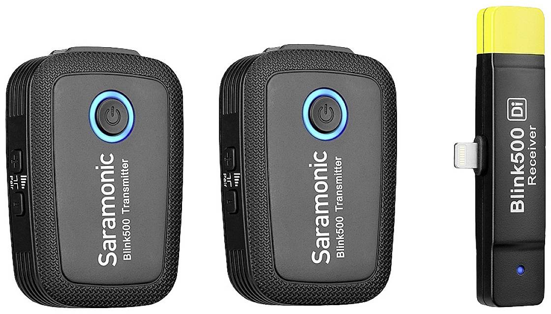 Saramonic Blink 500 B4 Clip Wireless microphone set Transfer type (details):Radio Radio-2
