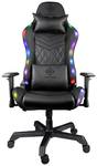 Deltaco gaming chair with LED lighting, black