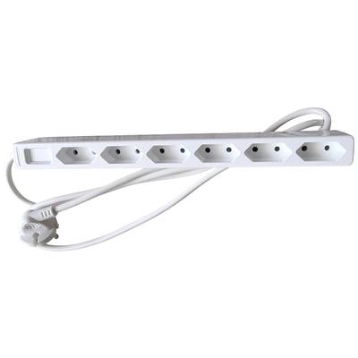 AS Schwabe 11315 Power strip White CEE 7/17 PG plug 1 pc(s)