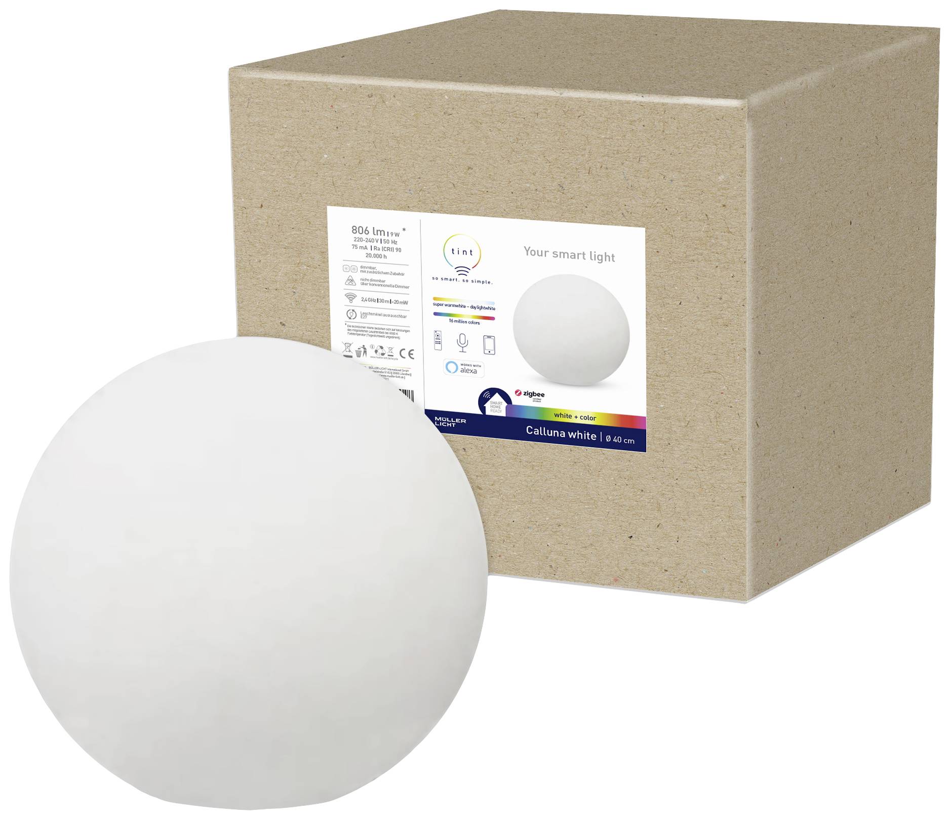 Müller-Licht tint LED garden light tint Calluna E-27 9 W RGBW-2