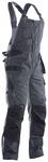Dungarees with hanging pockets