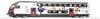 Roco 74718 H0 double-decker control wagon of SBB 2. Class, type Bt IC2020 (DCC)