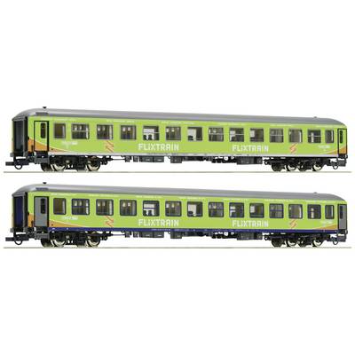 Roco 74193 H0 2er-Set Passenger car, Flixtrain (DC)-0