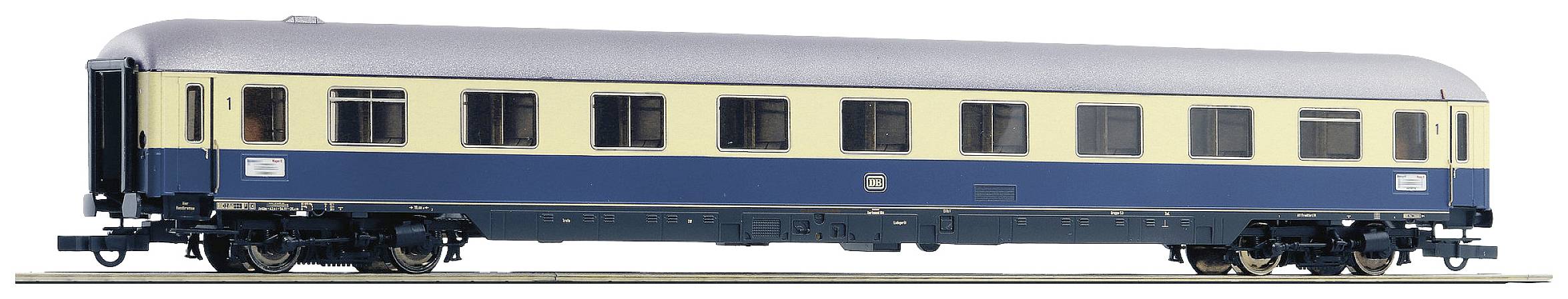 Roco 74256 H0 express train wagon "Rheinpfeil", DB (DC) 1st class genus Av4üm-0