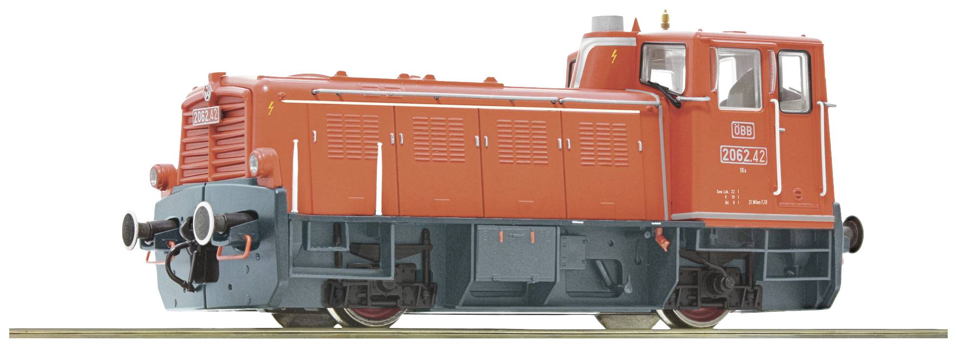 Image of Roco 72005 H0 Rh 2062 diesel locomotive of Austrian Federal Railways