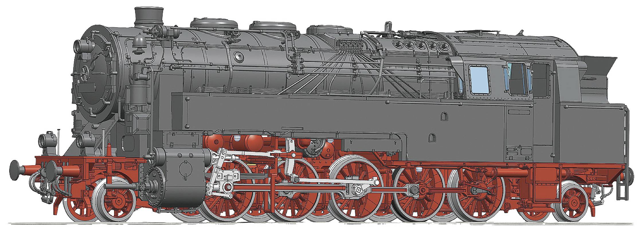 Image of Roco 71097 H0 Steam locomotive 95 1027-2 DB Museum