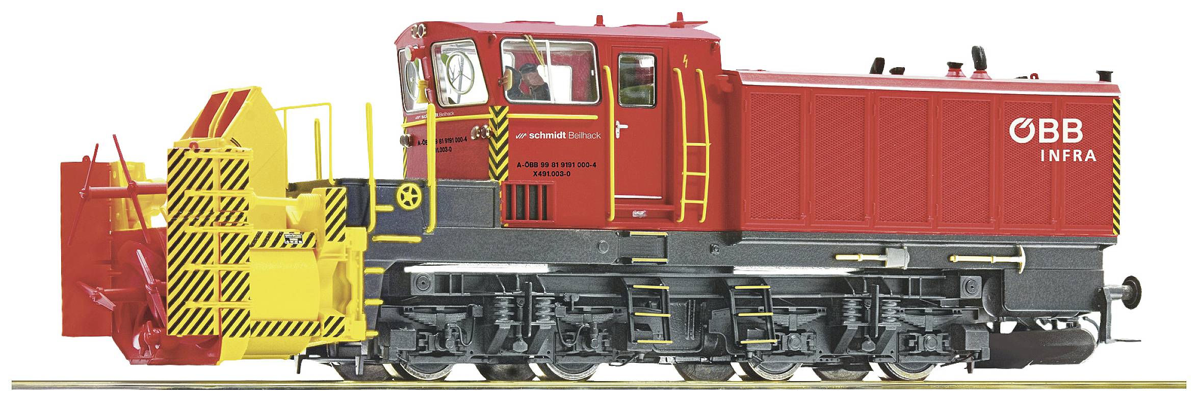 Image of Roco 71003 H0 Beilhack snow plow of Austrian Federal Railways