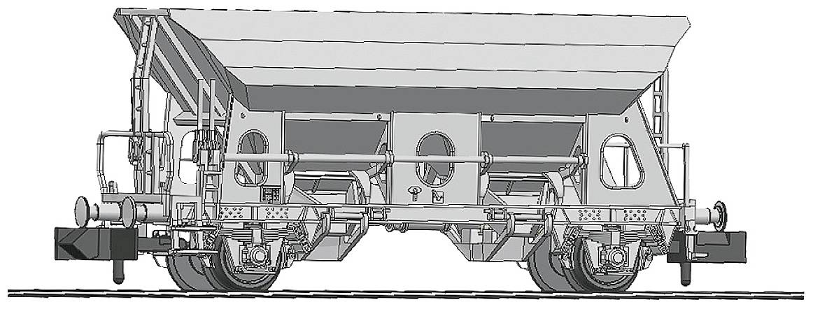 Image of Fleischmann 830353 N Self-unloading wagon FCS of SBB