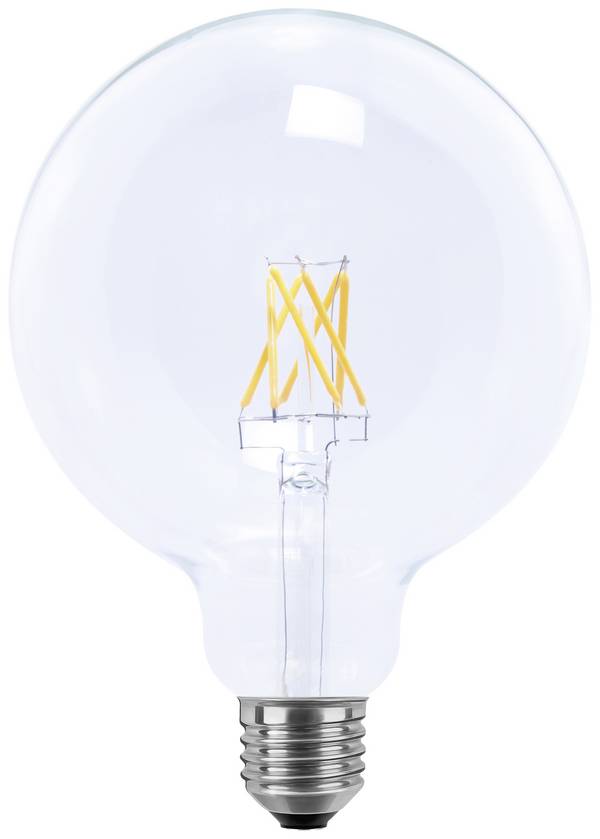 Segula 55685 LED (monochrome) EEC F (A - G) E-27 Globe shape 6.5 W = 51 W Warm white (Ø x H) 125 mm x 180 mm dimmable 1 pc(s)