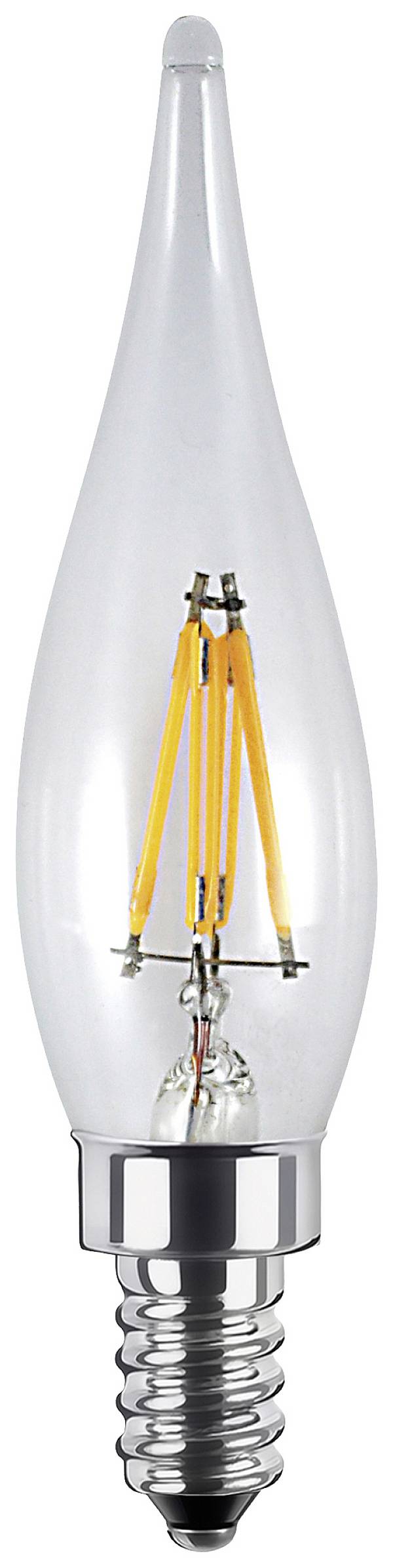 Segula 55231 LED (monochrome) E10 Candle shape 1.5 W = 5 W Warm white (Ø x H) 22 mm x 88 mm 1 pc(s)