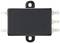 A rectangular, black electronic component with six metal contacts on its sides, likely a relay or similar component.