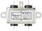 A rectangular electrical interference suppression filter YB11E1-1A-Q with two connections on top. Labels display technical specifications.