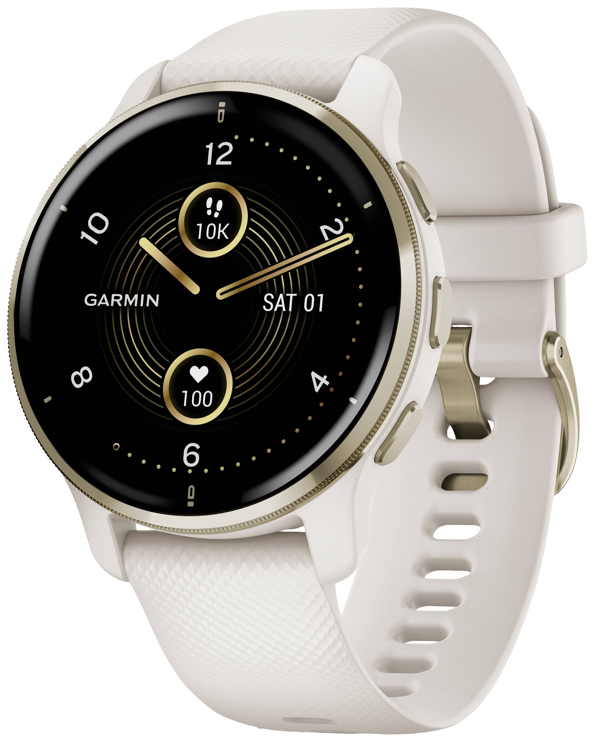 garmin venu 2 plus gold ivory