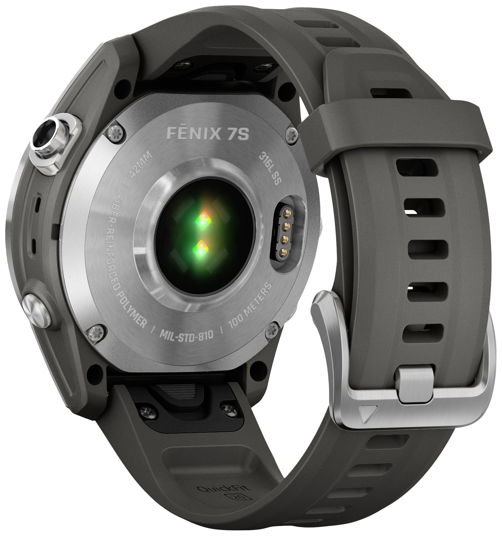 Garmin FENIX® 7S Smartwatch 30 mm Graphite | Conrad.com
