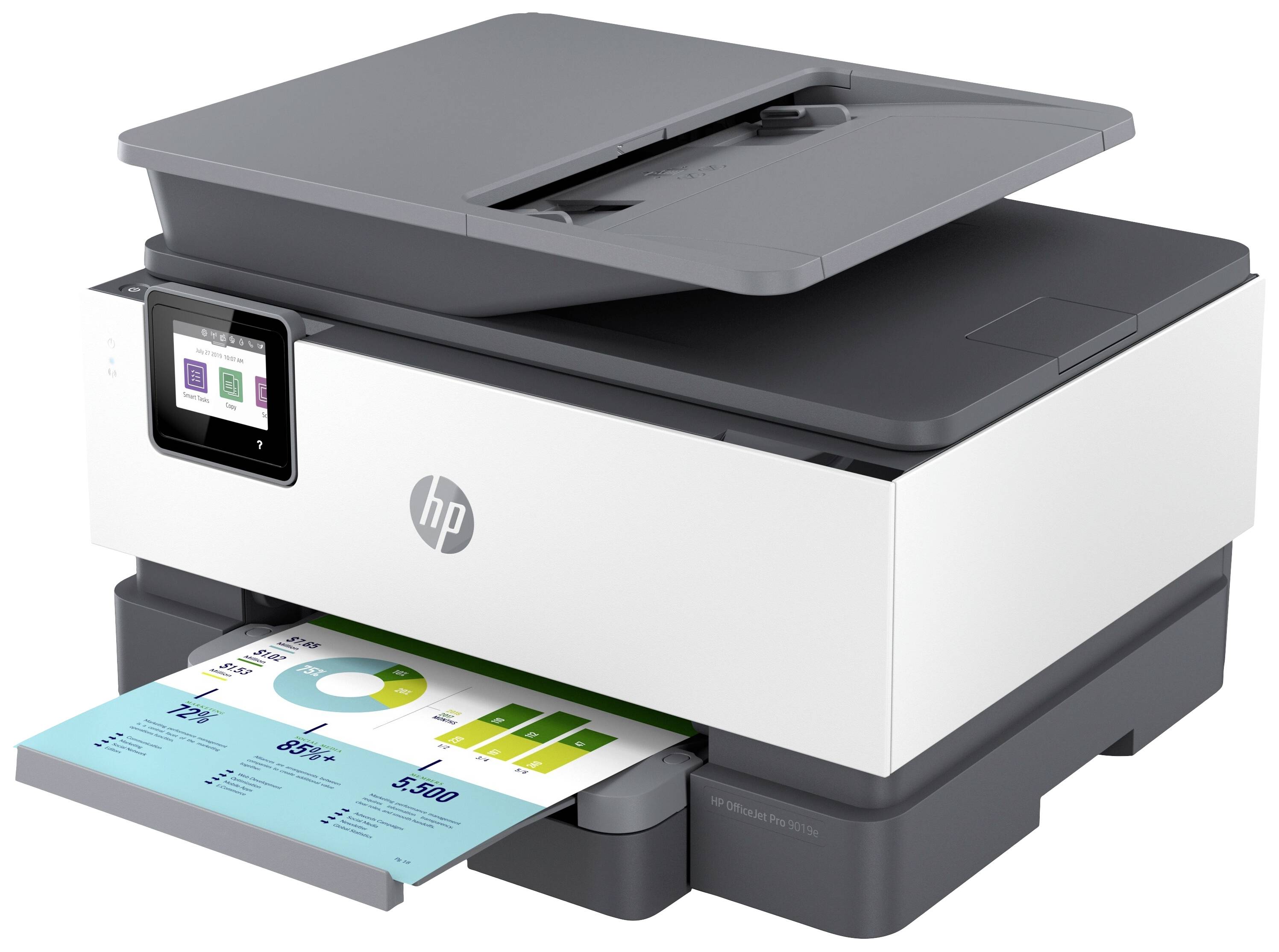 Hp Officejet Pro 9019e Multifunction Printer A4 Printer Scanner