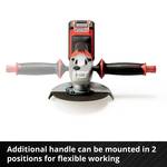 Cordless angle grinder AXXIO 18/150