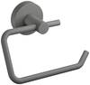 tesa MOON GREY Toilet roll holder Adhesive Metal