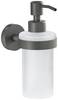 tesa MOON GREY 40584-00000-00 Soap dispenser 200 ml Grey (matt), Glass satin
