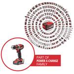 Einhell Power X-Change TE-CD 18/40 Li +69 (2x2,0 Ah) 4513934 Cordless drill 18 V 2.0 Ah Li-ion incl. case, incl. rechargeables, incl. charger, incl. accessories