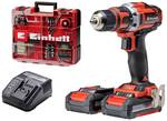 Einhell Power X-Change TE-CD 18/40 Li +69 (2x2,0 Ah) 4513934 Cordless drill 18 V 2.0 Ah Li-ion incl. case, incl. rechargeables, incl. charger, incl. accessories
