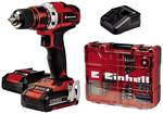 Einhell Power X-Change TE-CD 18/40 Li +69 (2x2,0 Ah) 4513934 Cordless drill 18 V 2.0 Ah Li-ion incl. case, incl. rechargeables, incl. charger, incl. accessories