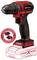 Einhell cordless drill, red and black, with ergonomic handle. Note: Delivery does not include battery and charger.
