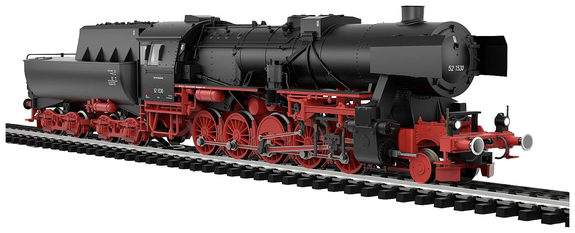 Märklin 39530 H0 GDS TRAIN-STEAM LOC. BR 52 of DB-4