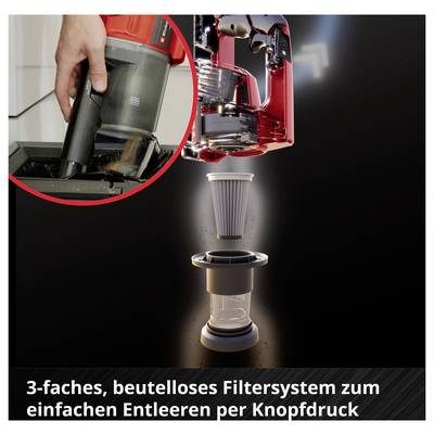Einhell Power X-Change TE-SV 18 Li-Solo 2347180 Vacuum cleaner w/o battery, w/o charger, Bagless-7