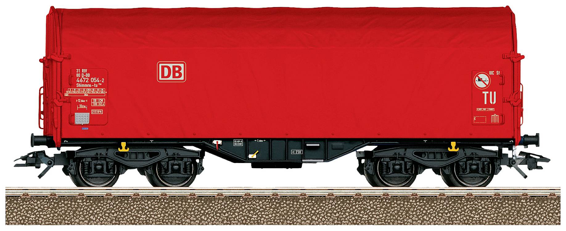 TRIX H0 24380 Bulk freight wagon DC-0